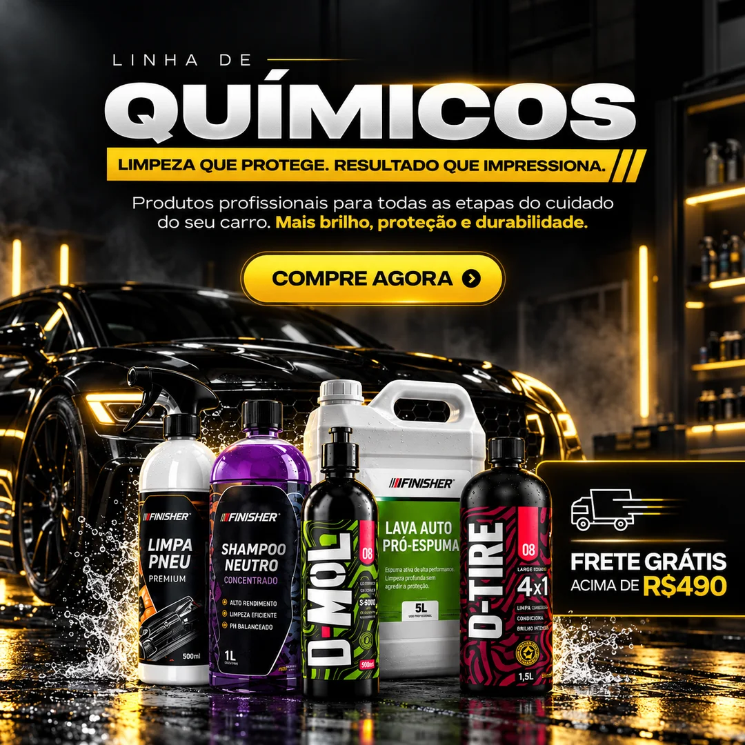 Steticar Shop — Linha de químicos